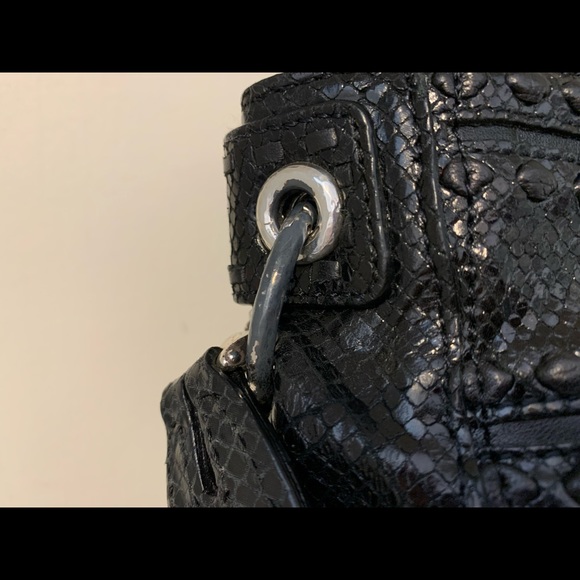 Brighton original Tulla Black Python handbag - Picture 8 of 11